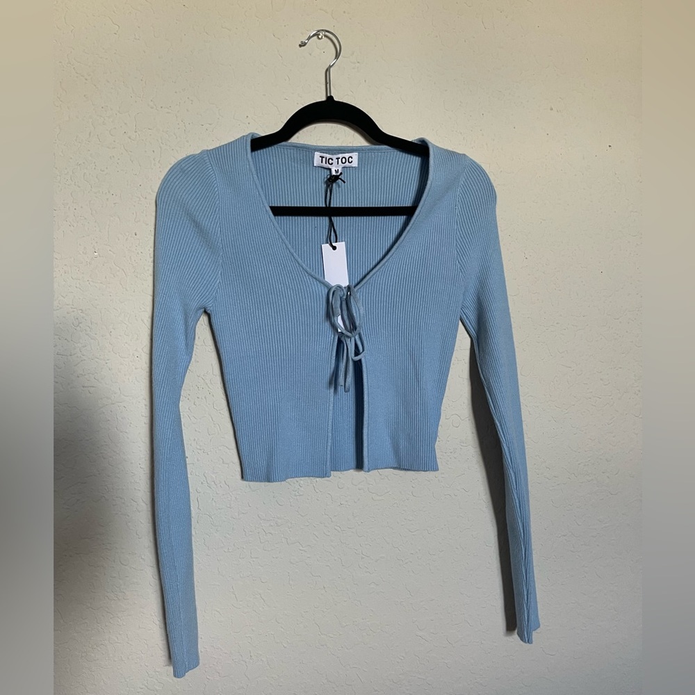 Ribbed/Cropped Long Sleeve